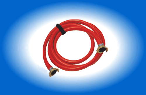 Medium Pressure 1.0 BAR 5m hose assembly - red